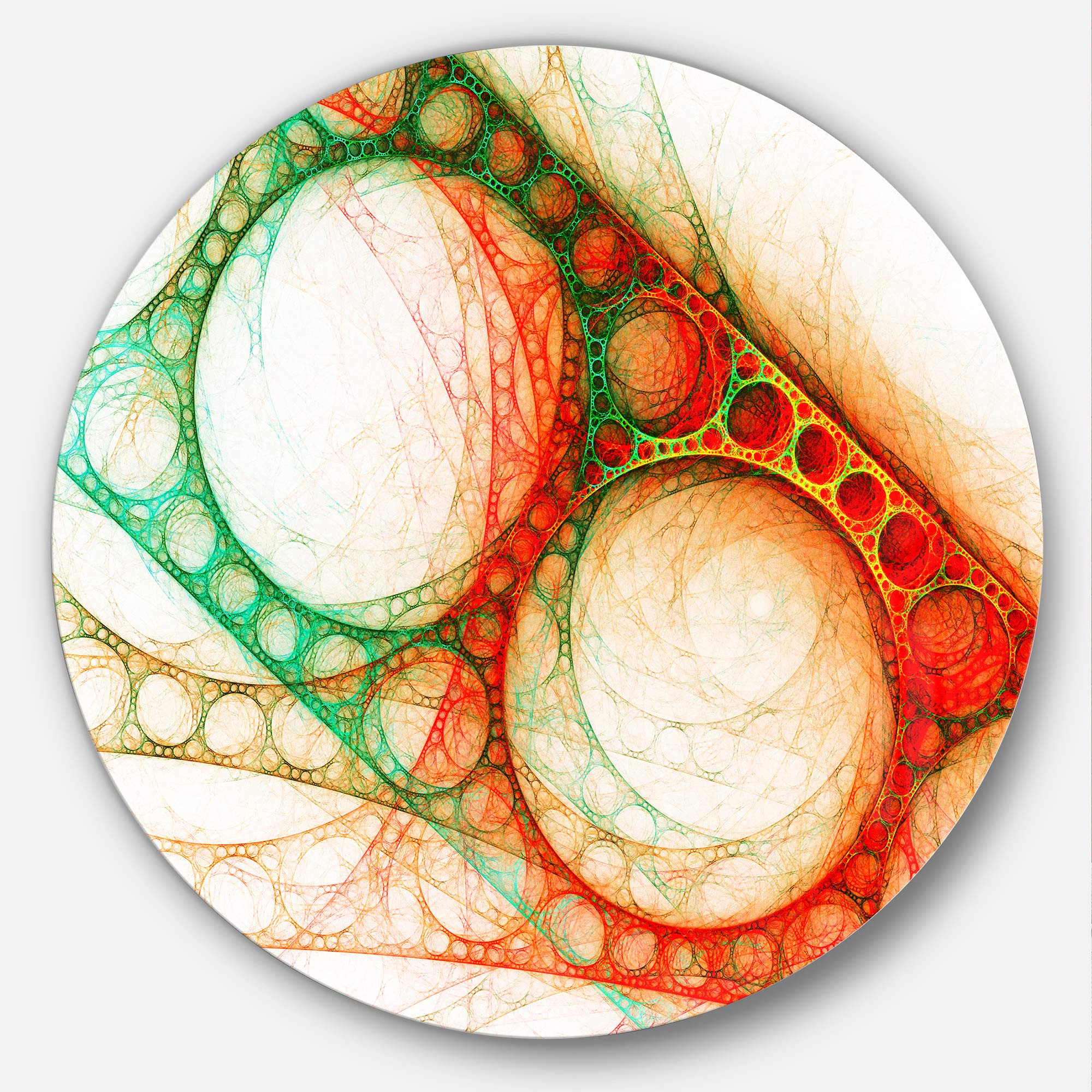 Amazon.com: Designart Wall Art-Disc of 23 inch, 23'' H x 23'' W x